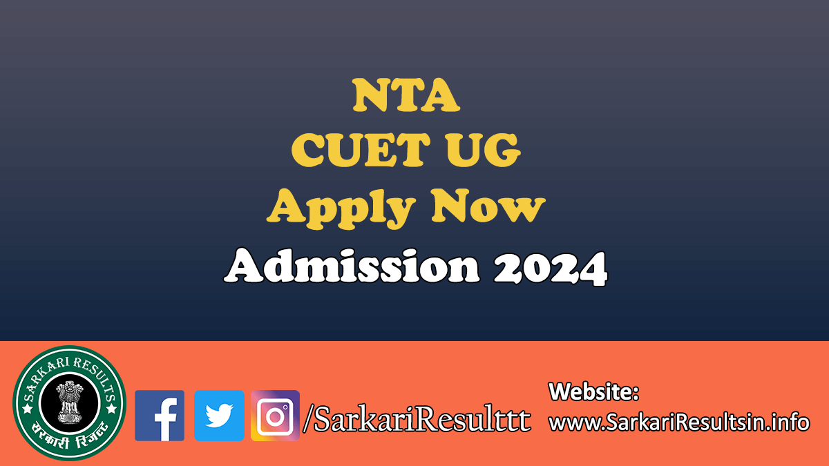 NTA CUET UG Admission 2024