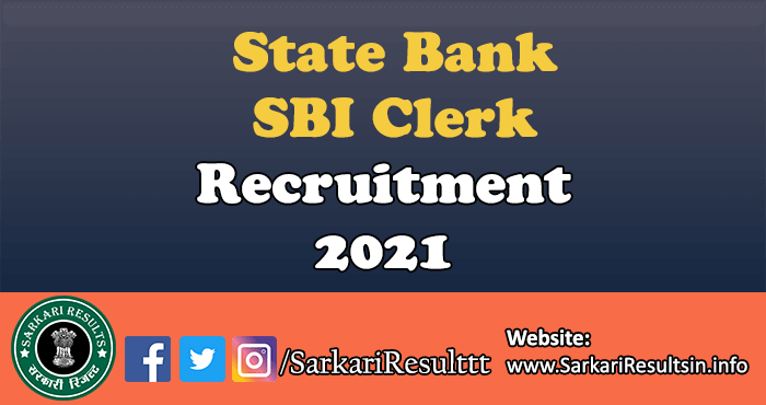 State Bank SBI Clerk Mains Result 2021