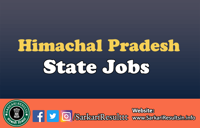 Latest Govt Jobs in Himachal Pradesh 2024