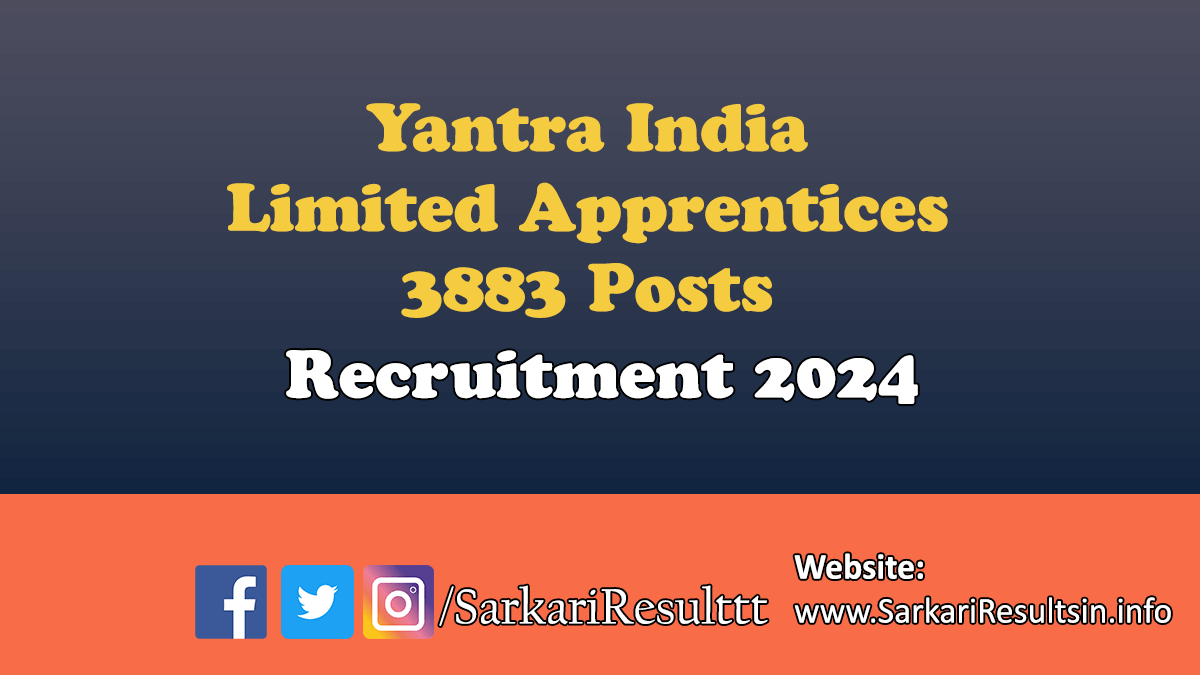 YIL Apprentices Recruitment 2024