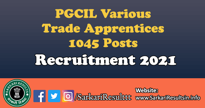 PGCIL Apprentices Recruitment 2023