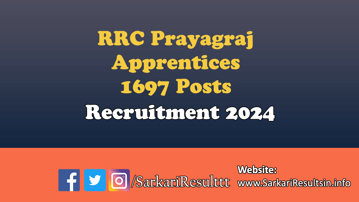 RRC Prayagraj Apprentices Recruitment 2024